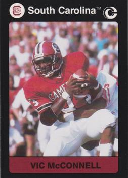 1991 Collegiate Collection South Carolina Gamecocks #33 Vic McConnell Front