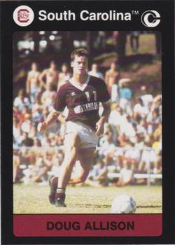 1991 Collegiate Collection South Carolina Gamecocks #36 Doug Allison Front