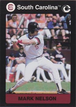 1991 Collegiate Collection South Carolina Gamecocks #102 Mark Nelson Front
