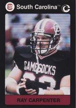 1991 Collegiate Collection South Carolina Gamecocks #119 Ray Carpenter Front