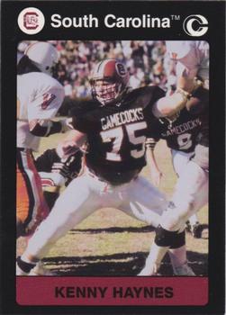 1991 Collegiate Collection South Carolina Gamecocks #136 Kenny Haynes Front