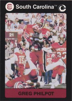 1991 Collegiate Collection South Carolina Gamecocks #175 Greg Philpot Front