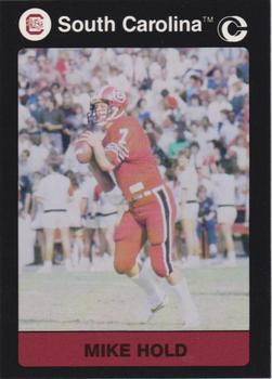 1991 Collegiate Collection South Carolina Gamecocks #183 Mike Hold Front