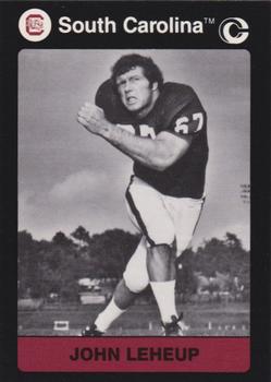 1991 Collegiate Collection South Carolina Gamecocks #196 John Leheup Front