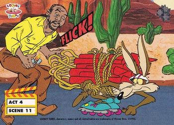 1993 Upper Deck Adventures in Toon World #a4s8 Act 4, Scene 8     Act 4, Scene 11 Back