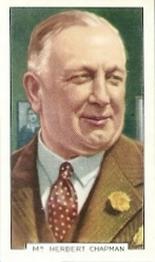 1936 Gallaher Sporting Personalities #5 Herbert Chapman Front