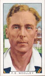 1936 Gallaher Sporting Personalities #13 Frank Woolley Front