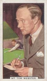 1936 Gallaher Sporting Personalities #28 Tom Webster Front