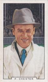 1936 Gallaher Sporting Personalities #40 Fred Chester Front
