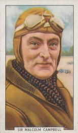 1936 Gallaher Sporting Personalities #45 Sir Malcolm Campbell Front