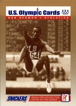 1992 Snickers U.S. Olympic #2 Bob Beamon Front