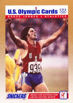 1992 Snickers U.S. Olympic #6 Bruce Jenner Front
