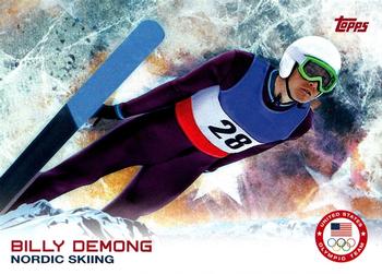2014 Topps U.S. Olympic & Paralympic Team & Hopefuls #23 Billy Demong Front