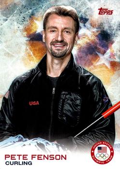 2014 Topps U.S. Olympic & Paralympic Team & Hopefuls #32 Pete Fenson Front