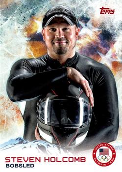 2014 Topps U.S. Olympic & Paralympic Team & Hopefuls #45 Steven Holcomb Front