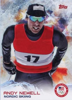 2014 Topps U.S. Olympic & Paralympic Team & Hopefuls #65 Andy Newell Front