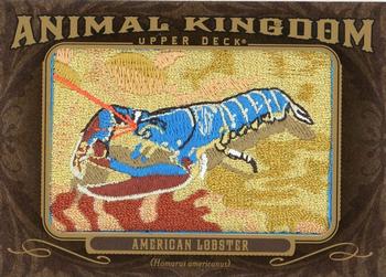 2013 Upper Deck Goodwin Champions - Animal Kingdom Patches #AK-226 American Lobster Front