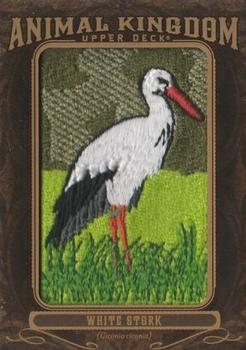 2013 Upper Deck Goodwin Champions - Animal Kingdom Patches #AK-234 White Stork Front