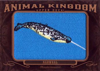 2013 Upper Deck Goodwin Champions - Animal Kingdom Patches #AK-246 Narwhal Front