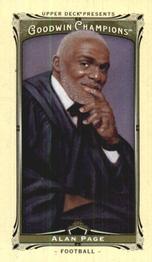 2013 Upper Deck Goodwin Champions - Mini #147 Alan Page Front
