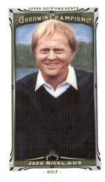 2013 Upper Deck Goodwin Champions - Mini Canvas #30 Jack Nicklaus Front