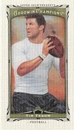 2013 Upper Deck Goodwin Champions - Mini Canvas #37 Tim Tebow Front