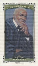 2013 Upper Deck Goodwin Champions - Mini Canvas #147 Alan Page Front