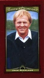 2013 Upper Deck Goodwin Champions - Mini Foil Magician Red #30 Jack Nicklaus Front