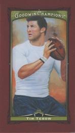 2013 Upper Deck Goodwin Champions - Mini Foil Magician Red #37 Tim Tebow Front