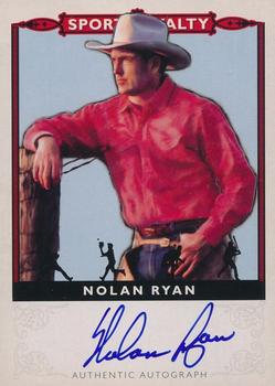 2013 Upper Deck Goodwin Champions - Sport Royalty Autographs #SRA-NR Nolan Ryan Front