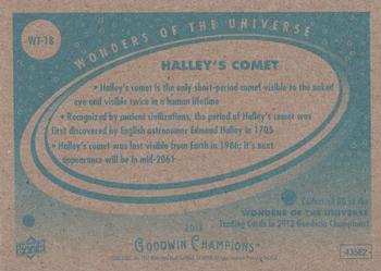 2013 Upper Deck Goodwin Champions - Wonders of the Universe #WT-18 Halley's Comet Back