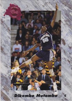 1992 Classic Card Show Promos #2 Dikembe Mutombo Front