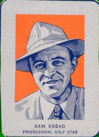 1952 Wheaties #NNO Sam Snead Front