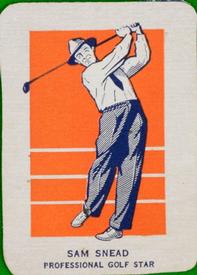 1952 Wheaties #NNO Sam Snead Front