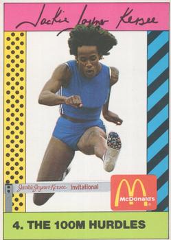 1990 McDonald's Sports Tips #4 Jackie Joyner-Kersee Front