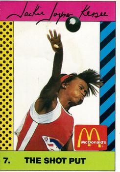 1990 McDonald's Sports Tips #7 Jackie Joyner-Kersee Front