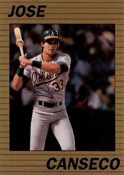 1990 California Dreamin' (unlicensed) #NNO Jose Canseco Front