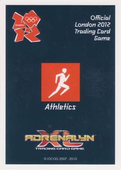 2012 Panini Adrenalyn XL London Olympics #263 Veronica Campbell-Brown Back