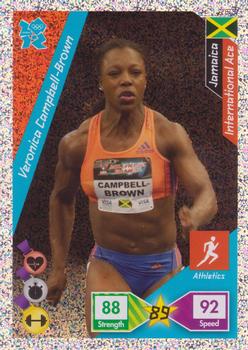 2012 Panini Adrenalyn XL London Olympics #263 Veronica Campbell-Brown Front