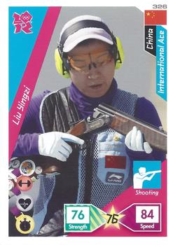 2012 Panini Adrenalyn XL London Olympics #326 Liu Yingzi Front