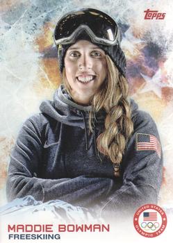 2014 Topps U.S. Olympic & Paralympic Team & Hopefuls - Bronze #9 Maddie Bowman Front