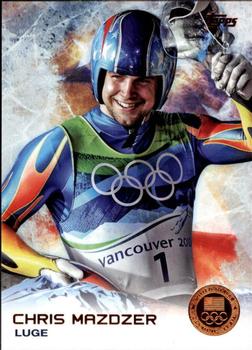 2014 Topps U.S. Olympic & Paralympic Team & Hopefuls - Bronze #60 Chris Mazdzer Front