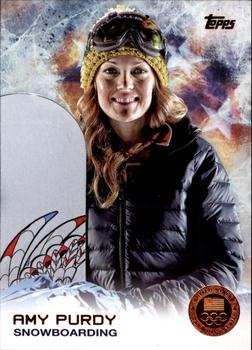 2014 Topps U.S. Olympic & Paralympic Team & Hopefuls - Bronze #69 Amy Purdy Front