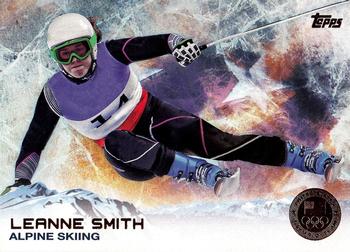2014 Topps U.S. Olympic & Paralympic Team & Hopefuls - Bronze #78 Leanne Smith Front
