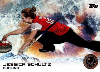 2014 Topps U.S. Olympic & Paralympic Team & Hopefuls - Bronze #99 Jessica Schultz Front