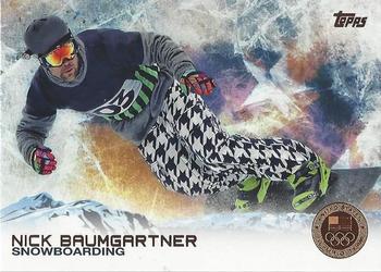 2014 Topps U.S. Olympic & Paralympic Team & Hopefuls - Bronze #100 Nick Baumgartner Front