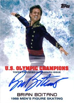 2014 Topps U.S. Olympic & Paralympic Team & Hopefuls - Champions Autographs #UOC-BBO Brian Boitano Front
