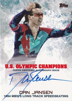 2014 Topps U.S. Olympic & Paralympic Team & Hopefuls - Champions Autographs #UOC-DJ Dan Jansen Front