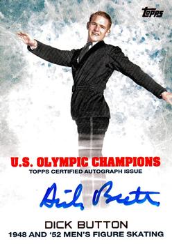 2014 Topps U.S. Olympic & Paralympic Team & Hopefuls - Champions Autographs #UOC-DB Dick Button Front