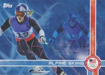 2014 Topps U.S. Olympic & Paralympic Team & Hopefuls - Games of the XXII Olympiad #OLY-LV Lindsey Vonn Front